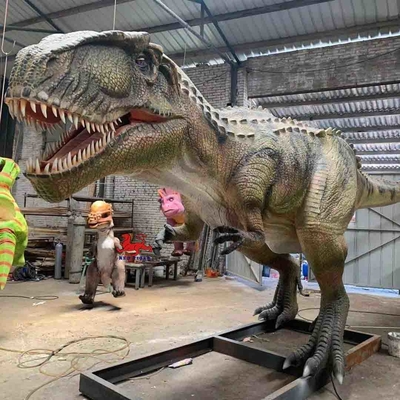 CE Jurassic World Park Dinozorlar Giganotosaurus Modeli Doğal Renk