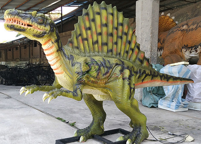 Electric Handmade Realistic Animatronic Dinosaur For Jurassic Theme Park