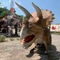 Jurassic World Dinozor Temalı Sergiler Gerçekçi Animatronik Dinozor Triceratops Modeli