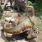 Tema Parkı Ekipmanları Gerçekçi Animatronik Dinozor Modeli Oviraptor Heykeli