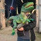 Museum Dino El Kuklası / Gerçekçi Bebek Dinozor Kuklası RoHS Sertifikalı