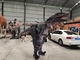 Yetişkin Simülasyonu T-Rex Gerçekçi Animatronik Dinozor Kostümü