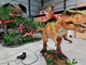 Alışveriş Merkezi Dinozor Gösterisinde Özelleştirilmiş Uzunluk Gezintisi Gerçekçi Yürüyüş