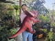 Kızıl Bebek Özellik Dino El Kuklası Eğlence Parkı için