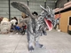 Yapay interaktif gerçekçi dinozor kostümü açık hava eğlence parkı için özel