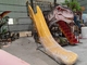 Eğlence Parkı Tema Parkı Dinozor slaytı Animasyonlu Eğlence Ekipmanı Ekranı