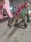Yapay Stegosaurus özelleştirilmiş gerçekçi dinozor animatronik modeli uzaktan kumanda