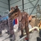 Jurassic Dino Tema Parkı Dinozor Tedarikçisi Animatronik Dinozor Kötü Raptor Parti için Kiralık Eşyalar