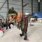 Dilophosaurus Kostümü Hareketli Taçlı Animatronik Dinozor Parti Eşyaları