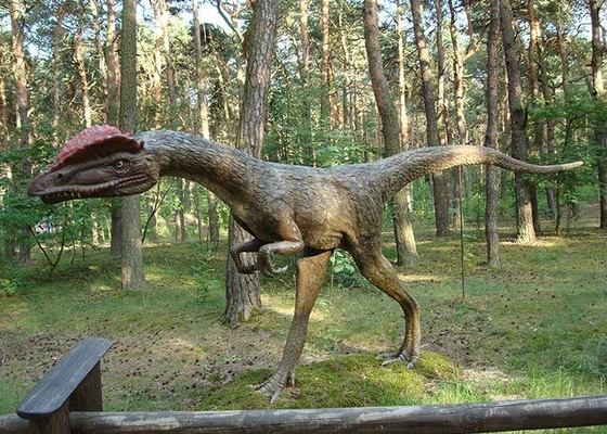 Su geçirmez Yaşam Boyutu Dinozor Heykeli Jurassic Theme Park Alışveriş Merkezi Için