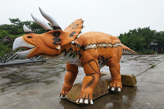 Özelleştirilmiş Gerçekçi Dinozor Modeli, Gerçek Görünümlü Jurassic Dünya Triceratops