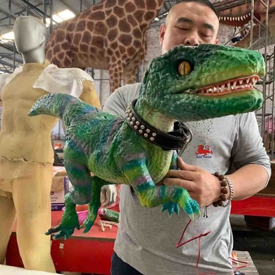 satın al Museum Dino El Kuklası / Gerçekçi Bebek Dinozor Kuklası RoHS Sertifikalı online manufacture