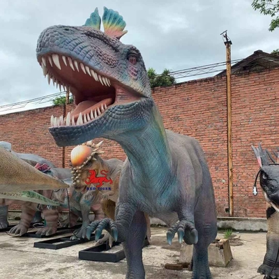 Dış Mekan Gerçekçi Animatronic Dinozor Simülasyon Modeli Animatronic Dinozor