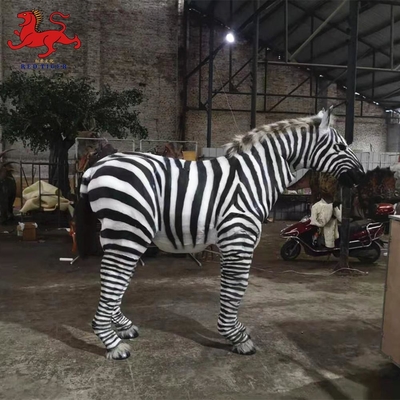satın al Manuel Kontrol Gerçekçi Animatronic Zebra Özelleştirilmiş Mevcut online manufacture