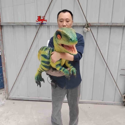 satın al Yaşam Boyu Gerçekçi Dinozor Kuklası, Jurassic Park Velociraptor El Kuklası online manufacture