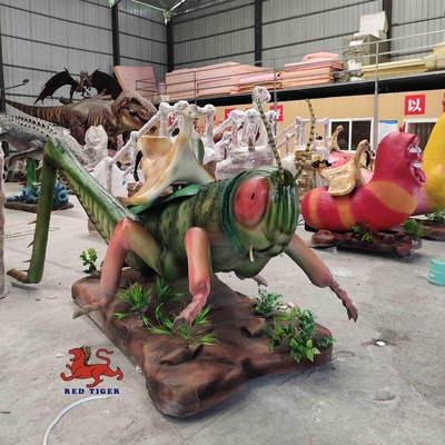satın al 3m Büyük Animatronic Böcekler / Tema Parkı İçin Animatronic Mantis online manufacture