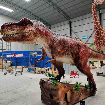satın al Özel Boyut El Yapımı Gerçekçi Animatronik Dinozor Tyrannosaurus Modeli, Çevre Dostu Malzemeler ve Kızılötesi Sensör Kontrolü ile online manufacture