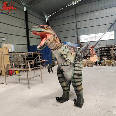 satın al Sahne Gösterisi İçin Yaşam Boyu Velociraptor Gerçekçi Dinozor Kostümü online manufacture