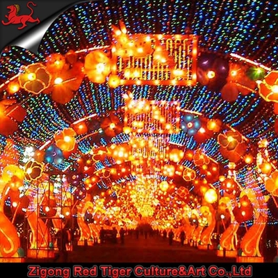 satın al Tema Parkı Çin Festivali Feneri Güneşe Dayanıklı Zigong Feneri online manufacture