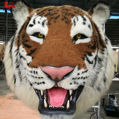 satın al Duvara Monte Animatronic Gerçekçi Kaplan Kafası Yapay Tip online manufacture