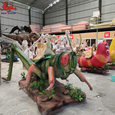 T Rex Animatronic Dinozor Sürüşü Hava Koşullarına Dayanıklı 12 Ay Garanti