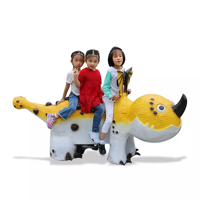 satın al Tema Parkı için 2m Animatronic Dinozor Ride Uzaktan Kumanda online manufacture