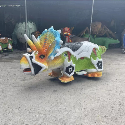 Tema Parkı için Doğal Renkte Özel Animatronic Dinozor Gezintisi