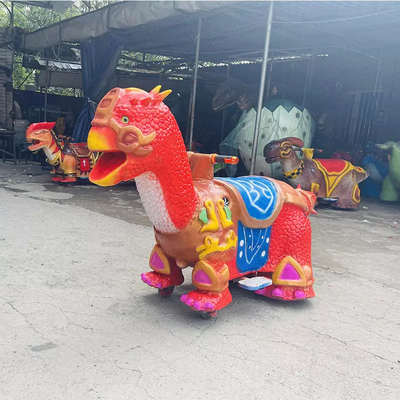 Madeni Para Kontrolü Yürüyen Dinozor Gezileri, Animatronic Dino Gezintisi
