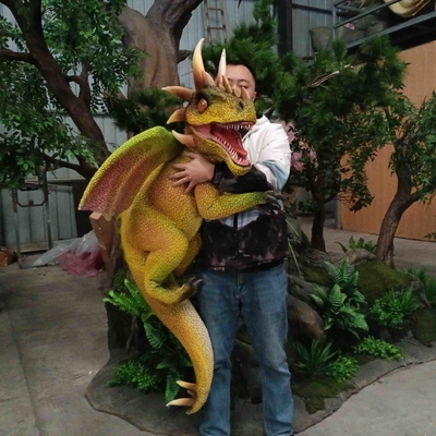 satın al El Kontrollü Bebek Animatronik Dinozor Uçan Ejderha Kuklası online manufacture
