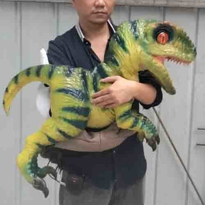 satın al Şirin popüler özelleştirilebilir büyük simülasyon su geçirmez Animatronic Dinozor Tema Parkı için ellerinde bebek oyuncağı online manufacture