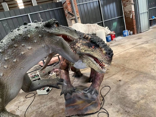 satın al Dinozor Parkı 3D Dinozor Animatronics dilophosaurus Robot Dinozor Modeli online manufacture