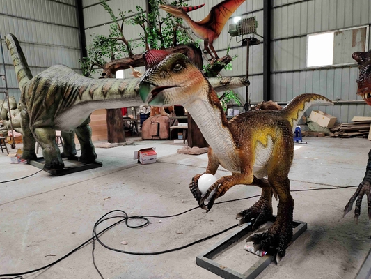 Su Parkı Elektrikli Dinozor Ekipmanları Yaşam Boyu Simülasyon Dinozor Dekorasyonu
