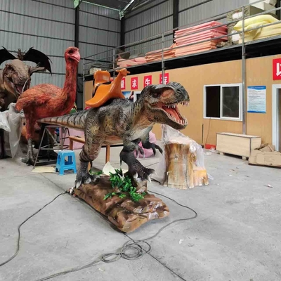 Özel Ses Animatronik Dinosaur Buluşu Eğlence Merkezleri İçin