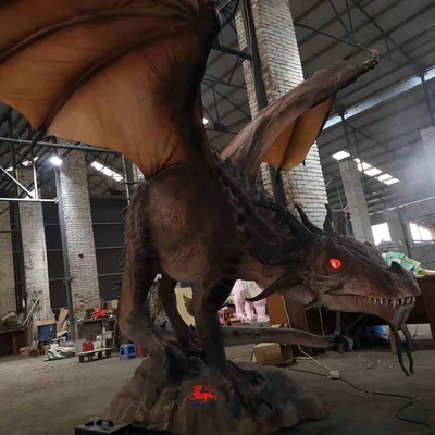 Yüksek Güvenlik Esnek Gerçekçi Animatronik Dinozor Düzenlenebilir Hareket Hızlı