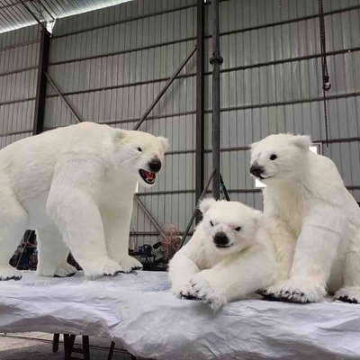satın al Tematik Parklar Sesli ve Hayvan Sesleriyle Otentik Animatronik Kutup Ayısı online manufacture