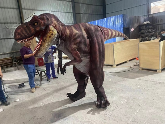 Kişiselleştirme Sesle Kontrol Edilen Dev Ejderha Animatronik Kostümü