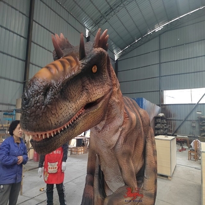 Jurassic Dino Tema Parkı Dinozor Tedarikçisi Animatronik Dinozor Kötü Raptor Parti için Kiralık Eşyalar