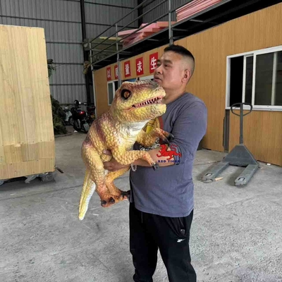 Eğlence Dinozor Bebek El Kukla Hediye Çocuklar Eğlence Parkı