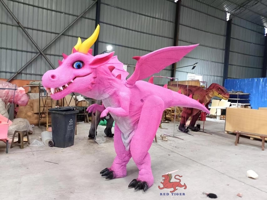 satın al Özel çizgi film ejderha kostümü animatronik dinozor sevimli kostümü çocuklar için park online manufacture