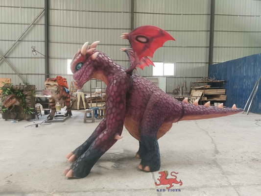 satın al Macera Parkı Karnaval Geçit Çekici Animatronik Gerçekçi Ejder kostümü online manufacture