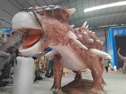 Canlı Gerçekçi 3D Model Dinozor Animasyonlu Ankilosaur