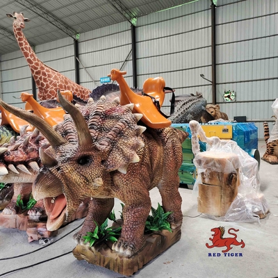 İyi bir fiyat. Kapalı Animatronic Triceratops Dinozor Özelleştirilmiş Boyuta Biniyor çevrimiçi