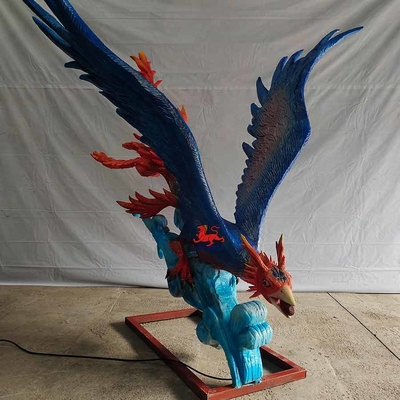 Good price Çevre dostu Gerçekçi Animatronik Hayvanlar Çin efsanevi hayvanı Jingwei çevrimiçi