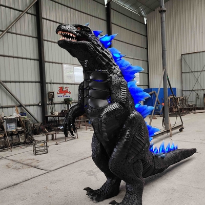 Çalışan Dinozor Kostümü El Yapımı Gerçek Dinozor Takım Elbise