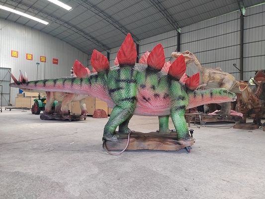 Good price Jurassic Canlı Müzesi Dinosaurus Animatronic Stegosaurus çevrimiçi