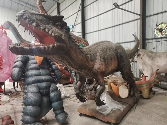 Tematik Park Gerçekçi Animatronik Dinozor Indoraptor 6 Metre Uzunluk