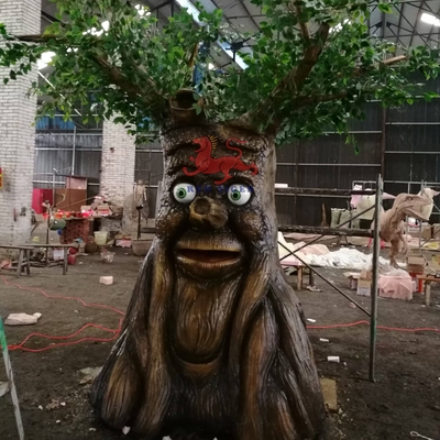 Tema Parkı Bahçe Animatronik Bitki Konuşan Ağaç Güneş geçirmez