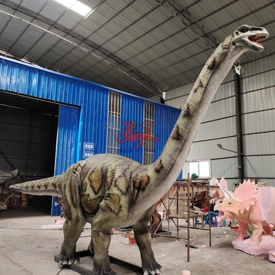 Animatronik Gerçekçi Dinozor Brontosaurus Eğlence Ekipmanı
