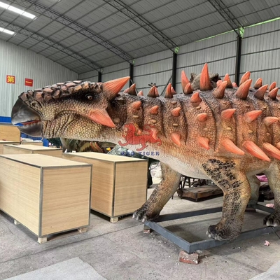 Animasyonlu Gerçekçi Animatronik Dinozor Ankylosaurus Dinozorlar