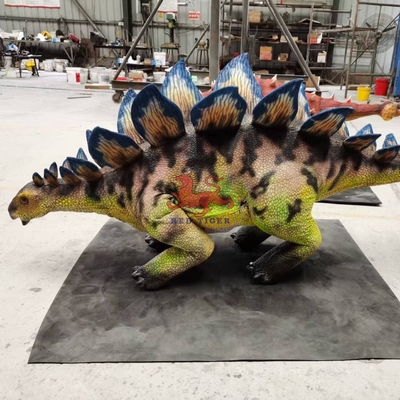 Yeni Gerçekçi Animatronik Uzaktan Kumandalı Yürüyen Robot Dinozor Stegosaurus Robot Köpek